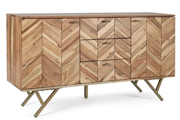 Bizzotto Credenze>CREDENZA IN LEGNO 2 ANTE - RAIDA