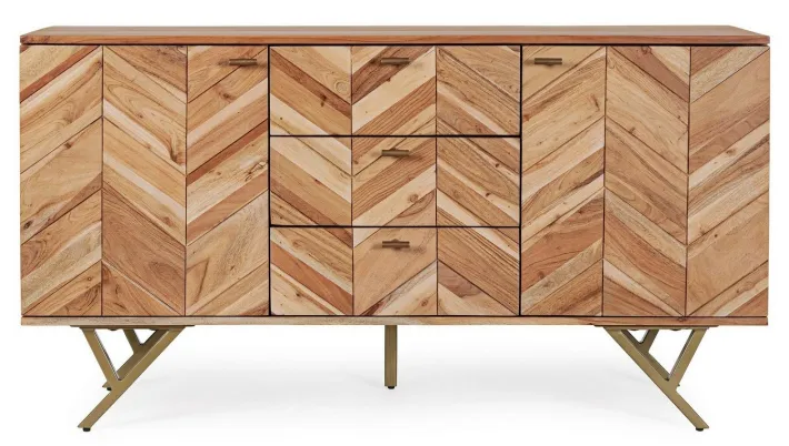 Bizzotto Credenze>CREDENZA IN LEGNO 2 ANTE - RAIDA