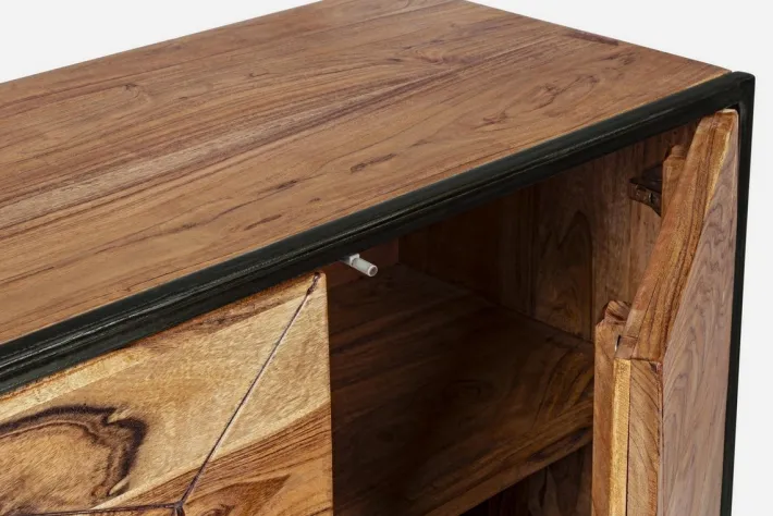 Bizzotto Credenze>CREDENZA IN LEGNO 4 ANTE - EGON