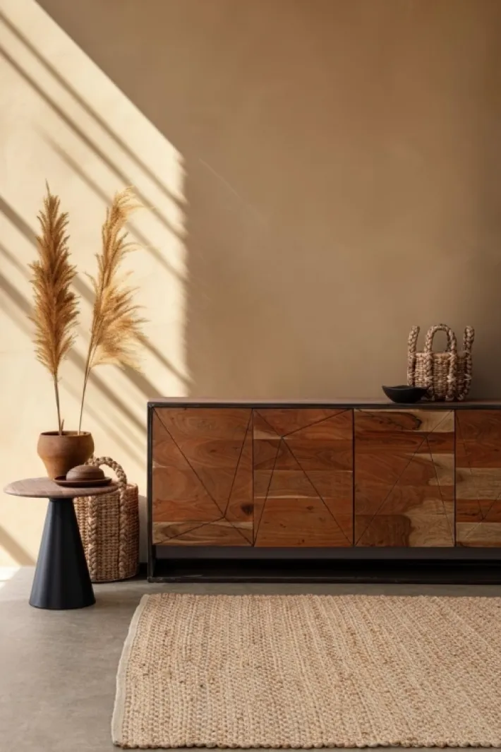 Bizzotto Credenze>CREDENZA IN LEGNO 4 ANTE - EGON