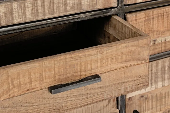 Bizzotto Credenze>CREDENZA IN LEGNO 6 ANTE - ELMER