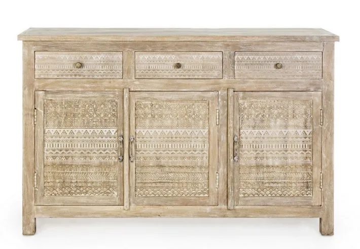 Bizzotto Credenze>CREDENZA IN LEGNO 3 ANTE - MAYRA