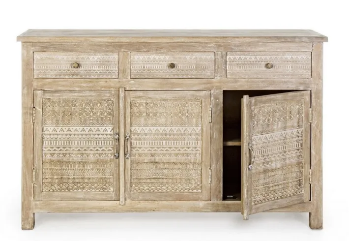 Bizzotto Credenze>CREDENZA IN LEGNO 3 ANTE - MAYRA