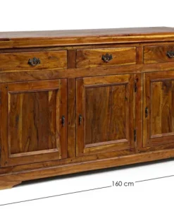 Bizzotto Credenze>CREDENZA IN LEGNO 3 ANTE- CHATEAUX