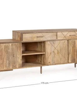 Bizzotto Credenze>CREDENZA IN LEGNO - JAIDEV