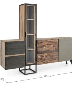Bizzotto Credenze>CREDENZA IN LEGNO - MANCHESTER