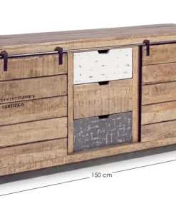 Bizzotto Credenze>CREDENZA IN LEGNO - TUDOR