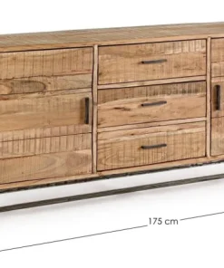Bizzotto Credenze>CREDENZA IN LEGNO L - ELMER