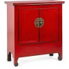 Bizzotto Credenze>CREDENZA IN LEGNO ROSSO - JINAN