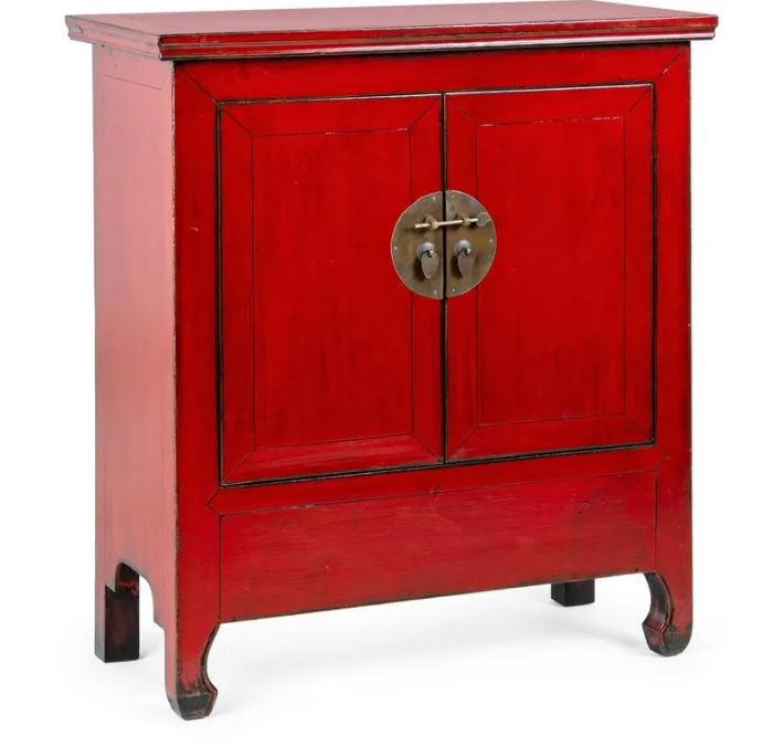 Bizzotto Credenze>CREDENZA IN LEGNO ROSSO - JINAN