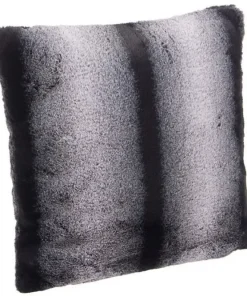 Bizzotto Cuscini>CUSCINO ABBEY NERO-GRIGIO 45X45