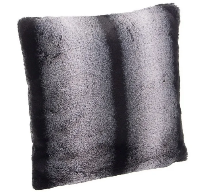 Bizzotto Cuscini>CUSCINO ABBEY NERO-GRIGIO 45X45