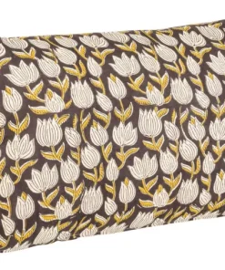 Bizzotto Cuscini>CUSCINO CALAIS NERO C-TULIPANO 40X60