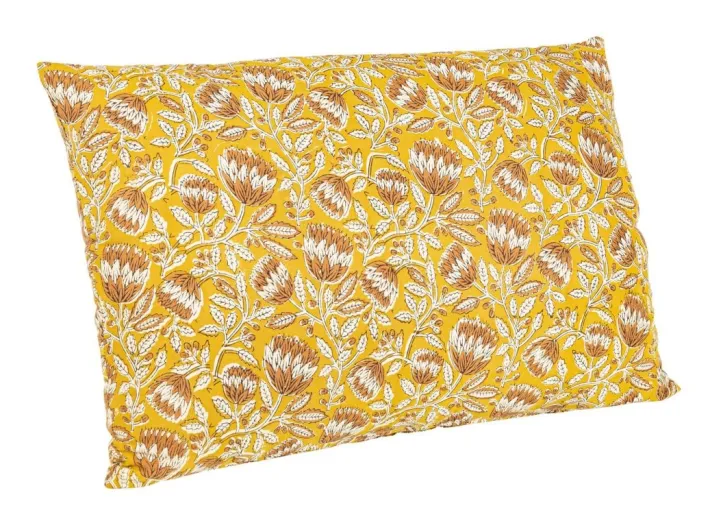 Bizzotto Cuscini>CUSCINO CHAMBERY OCRA C-FIORE ROS 40X60