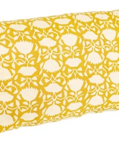 Bizzotto Cuscini>CUSCINO CHAMBERY OCRA C-FIORE AVO 40X60