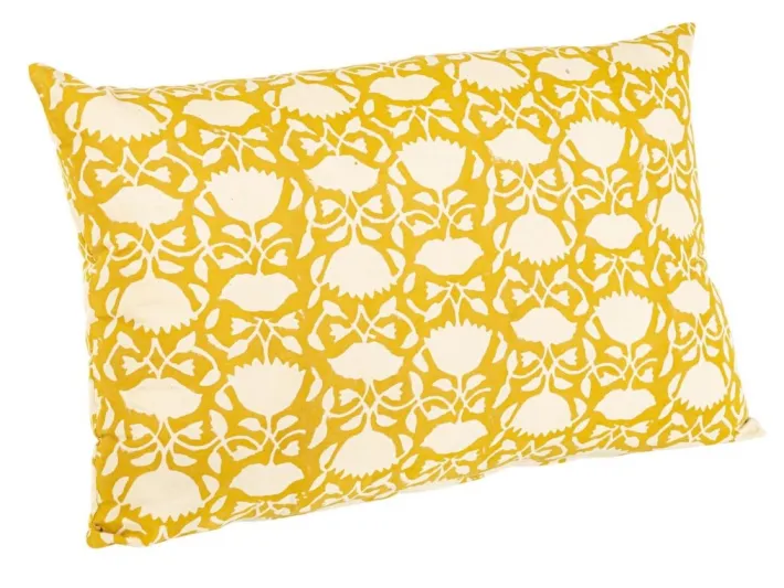 Bizzotto Cuscini>CUSCINO CHAMBERY OCRA C-FIORE AVO 40X60