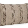 Bizzotto Cuscini>CUSCINO DANTRA NERO NATURALE 60X40