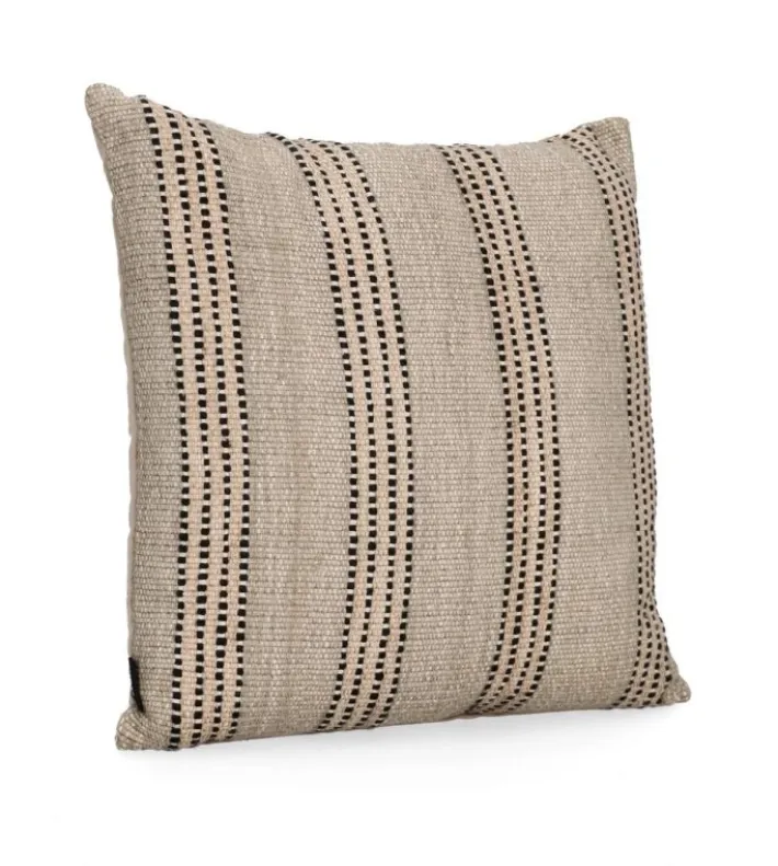 Bizzotto Cuscini>CUSCINO DANTRA NERO NATURALE 50X50