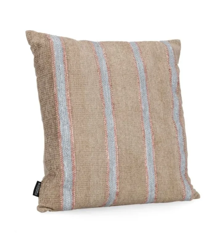 Bizzotto Cuscini>CUSCINO JAWLA NATURALE BLU 50X50