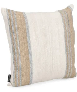 Bizzotto Cuscini>CUSCINO KOTRI CREMA NATURALE BLU 45X45