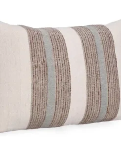 Bizzotto Cuscini>CUSCINO MUHAR CREMA BLU NATURALE 60X40