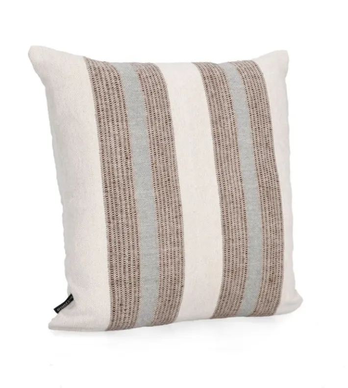 Bizzotto Cuscini>CUSCINO MUHAR CREMA BLU NATURALE 50X50