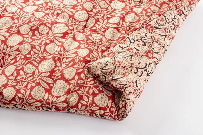 Bizzotto Cuscini>CUSCINO PAVIMENTO LORIENT ROSSO 60X120