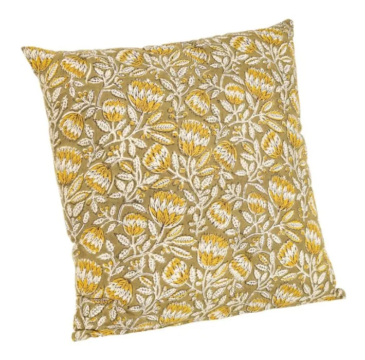 Bizzotto Cuscini>CUSCINO REIMS VERDE C-FIORE 45X45