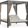 Bizzotto Daybed>DAYBED IN ALLUMINIO ANTRACITE - DREAM