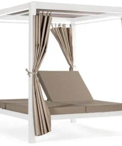 Bizzotto Daybed>DAYBED IN ALLUMINIO BIANCO KS01 - DREAM