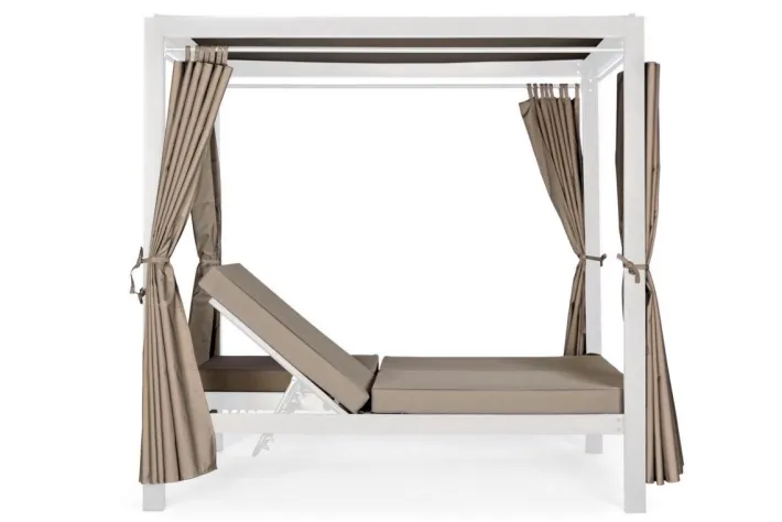 Bizzotto Daybed>DAYBED IN ALLUMINIO BIANCO KS01 - DREAM