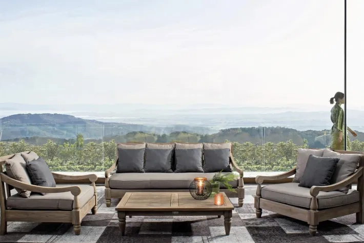 Bizzotto Daybed>DAYBED IN TEAK SFODERABILE - BALI FSC