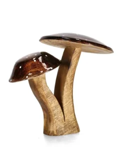Bizzotto Oggettistica>DECOR FUNGO 2F JASPER STAND MARRONE-NAT