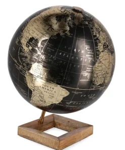 Bizzotto Oggettistica>DECORAZ MAPPAMOND ADVENTURE NE QU LE H38