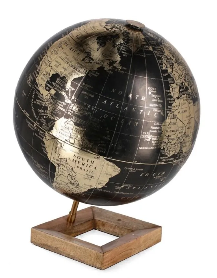 Bizzotto Oggettistica>DECORAZ MAPPAMOND ADVENTURE NE QU LE H38