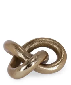 Bizzotto Oggettistica>DECORAZIONE ANELLO SAGAR ORO H6,5