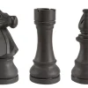 Bizzotto Oggettistica>DECORAZIONE CHESS 3FIGURE ANTRACITE ASS3