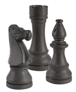 Bizzotto Oggettistica>DECORAZIONE CHESS 3FIGURE ANTRACITE ASS3