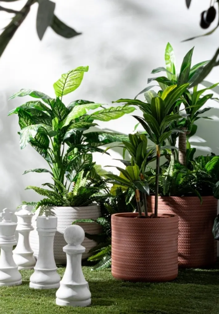 Bizzotto Oggettistica>DECORAZIONE CHESS RE-REGINA BIANCO ASS2