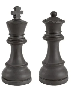 Bizzotto Oggettistica>DECORAZIONE CHESS RE-REGINA ANTR ASS2