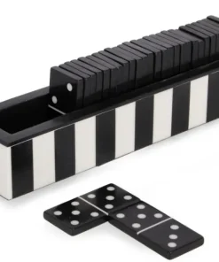 Bizzotto Oggettistica>DECORAZIONE DOMINO FORTUNE NERO 20,5X4,5