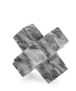 Bizzotto Oggettistica>DECORAZIONE KANDY CROCE MARMO GRIGIO