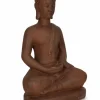 Bizzotto Oggettistica>DECORAZIONE MEILI BUDDHA SEDUT RUSTY H75