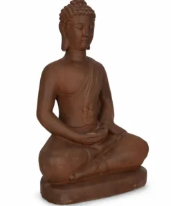 Bizzotto Oggettistica>DECORAZIONE MEILI BUDDHA SEDUT RUSTY H75