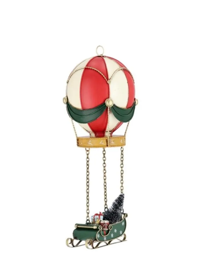 Bizzotto Oggettistica>DECORAZIONE NOELLE MONGOLFIERA C-SLITTA
