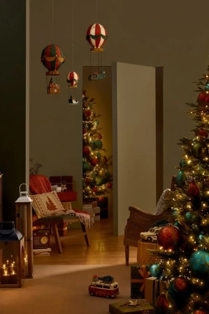 Bizzotto Oggettistica>DECORAZIONE NOELLE MONGOLFIERA C-SLITTA