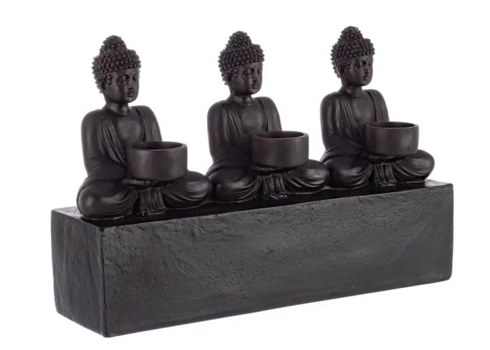 Bizzotto Oggettistica>DECORAZIONE 3P BUDDHA SEDUTO 40X10
