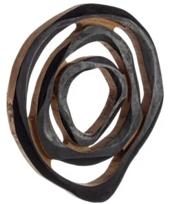 Bizzotto Decorazioni Parete>DECORAZIONE PARETE LENWOOD NERA L