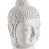 Bizzotto Oggettistica>DECORAZIONE PATTAYA TESTA BUDDHA BIANCO