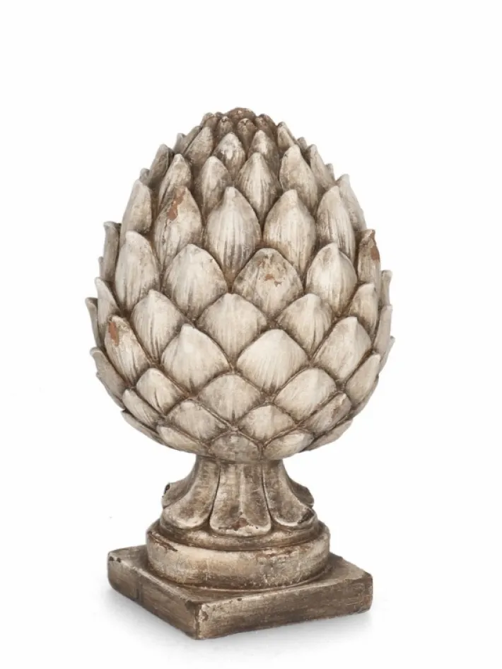 Bizzotto Oggettistica>DECORAZIONE PIGNA BEIGE H41